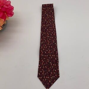 Christian Dior Monseur Red Blue Green Tie